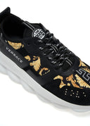 Sneakers Versace Chain Reaction V2 Black Barocco