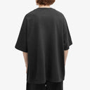 Tricou FEAR OF GOD, Logo Insert, Long Oversized, Black