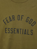 Tricou FEAR OF GOD, Logo Insert, Olive Oversized