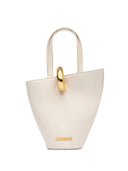 Geanta JACQUEMUS, Bucket Bag, Le petit Bambola, White