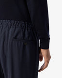PANTALONI CORNELIANI, Stretch Micro Wool, Navy Blue