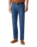 BLUGI CORNELIANI, Stretch Denim, Dark Blue