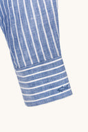 Camasa PAUL&SHARK, Soffio linen shirt with striped pattern