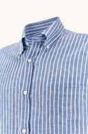 Camasa PAUL&SHARK, Soffio linen shirt with striped pattern