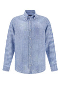 Camasa PAUL&SHARK, Soffio linen shirt with striped pattern