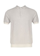 Tricou CORNELIANI, Cotton and silk polo shirt