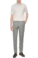 Tricou CORNELIANI, Cotton and silk polo shirt
