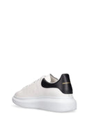 SNEAKERS ALEXANDER MCQUEEN   - 553680WHGP561, Piele Alb/Negru, Logo in spate