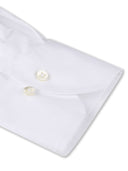 Camasa Stenstroms, Single Cuff, Simple, White