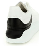 Sneakers Alexander Mcqueen, Insertie neagra inferioara, Alb