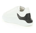 Sneakers Alexander Mcqueen, Insertie neagra inferioara, Alb