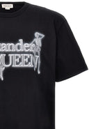 Tricou ALEXANDER MCQUEEN, Skull Funny Print, Negru