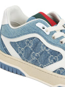 Sneakers GUCCI, Monogram Denim Sneakers, Blue