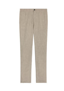 Pantaloni PAL ZILERI, light brown viscose drawstring trousers