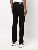 Jeans Versace, Black Denim, Logo Medusa