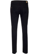 Jeans Versace, Black Denim, Logo Medusa