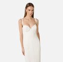 Rochie ELISABETTA FRANCHI, Corset dress, Alb