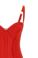 Rochie ELISABETTA FRANCHI, Corset dress, Orange