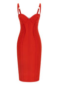 Rochie ELISABETTA FRANCHI, Corset dress, Orange