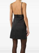 Rochie ELISABETTA FRANCHI, duchess satin with elastic straps mmini dress