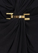 Rochie ELISABETTA FRANCHI,Red Carpet long dress, Black