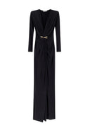 Rochie ELISABETTA FRANCHI,Red Carpet long dress, Black