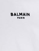 TRICOU BALMAIN, Black Little Logo, Alb