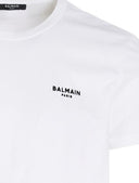 TRICOU BALMAIN, Black Little Logo, Alb