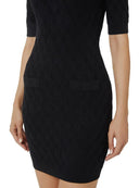 Rochie ELISABETTA FRANCHI, Diamond Knit Dress