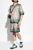 Bermude AMIRI, GREEN Silk shorts