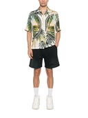 Pantaloni scurti AMIRI, Drawstring-detail panelled shorts