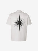 TRICOU AMIRI, Starbust Print, White