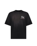 Tricou AMIRI, Amiri Studio oversized t-shirt, Negru