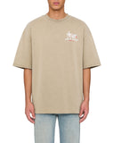 Tricou AMIRI, Amiri Studio oversized t-shirt, Bej