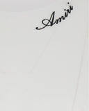 Tricou AMIRI, logo-embroidered t-shirt, Alb