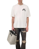 Tricou AMIRI, Hollywood skate tee, Crem