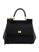 GEANTA DOLCE & GABBANA,  Sicily Handbag, Medium, Black