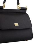 GEANTA DOLCE & GABBANA,  Sicily Handbag, Medium, Black