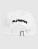 Sapca DSQUARED2, WHITE Baseball cap