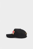 Sapca DSQUARED2, Dsquared2 Logo Baseball Cap Black
