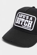 Sapca DSQUARED2, D2 Graphic Baseball Cap, Negru