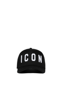Sapca DSQUARED2, Be Icon Design, Baseball Cap, White Logo, Black