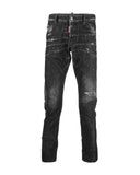 BLUGI DSQUARED2, Tidy Biker, Color Splash, Negru