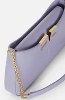 Geanta ELISABETTA FRANCHI, Shoulder Bag with Metal Strap and Gold Logo