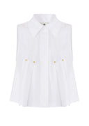 Top ELISABETTA FRANCHI, Cotton shirt