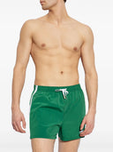 BERMUDE DSQUARED2, Swim, Embroidered Logo, Green