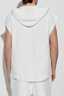 Tricou DSQUARED2, WHITE Sweatshirt made of terry cotton