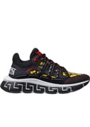 Sneakers Versace Trigreca, Negru Auriu, Barbati