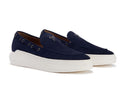 Pantofi GIUSEPPE ZANOTTI, Semnatura metalica, Bleumarin