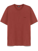 Tricou Zegna, Little Logo, Simple, Dark Red